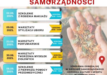 📚 Bezpłatne szkolenia i warsztaty dla mieszkańców! 🎓