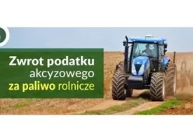 OD 01 lutego 2026 r. do 2 MARCA 2026 r. W URZĘDZIE GMINY W GAWŁUSZOWICACH MOŻNA SKŁADAĆ WNIOSKI O ZWROT CZĘŚCI PODATKU AKCYZOWEGO ZAWARTEGO W CENIE OLEJU NAPĘDOWEGO WYKORZYSTYWANEGO DO PRODUKCJI ROLNEJ.