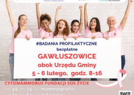 BEZPŁATNE BADANIA PROFILAKTYCZNE DLA KOBIET