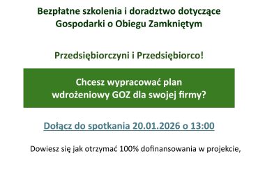 🔄 Akademia GOZ – zaproszenie dla przedsiębiorców 🔄
