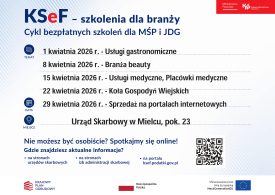📢 Bezpłatne szkolenia „Środy z KSeF” – zapraszamy!
